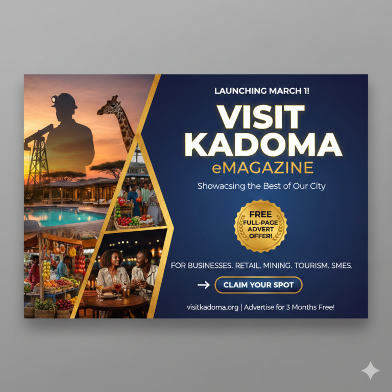 GET YOUR FREE FULL PAGE ADVERT